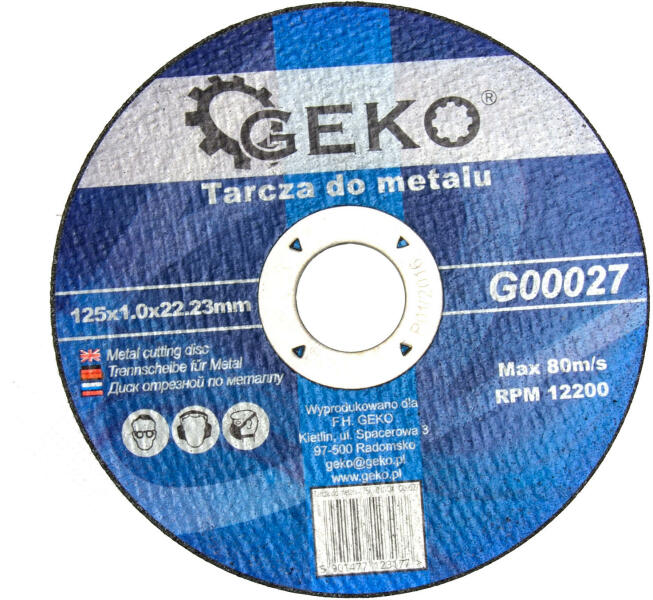 Vágókorong fémhez 125x1mm