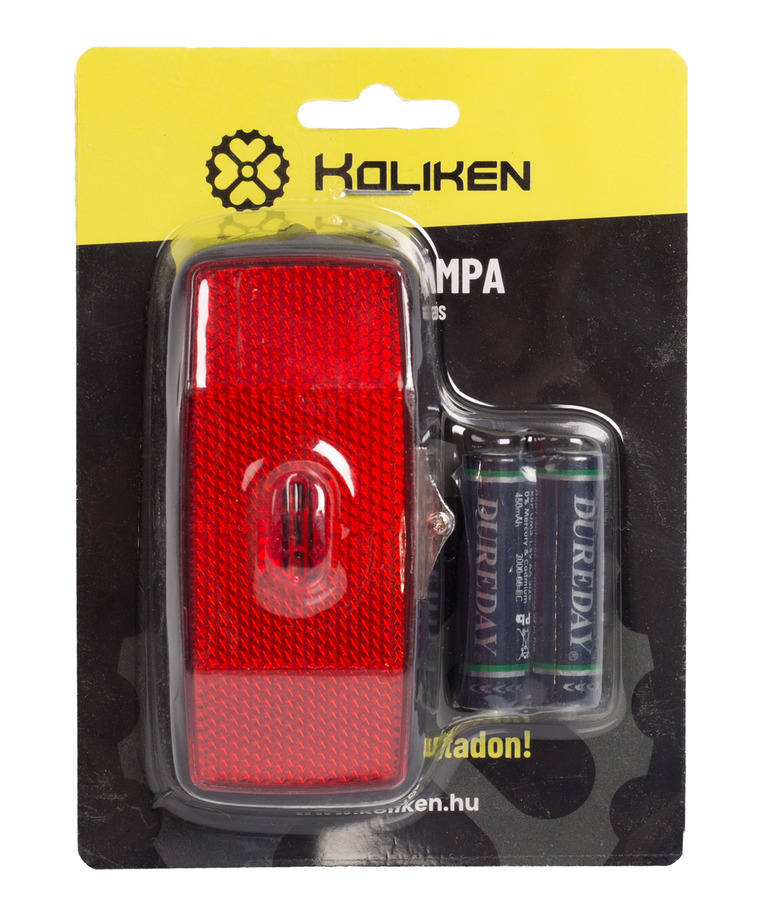 Hátsó lámpa csomagtartóra