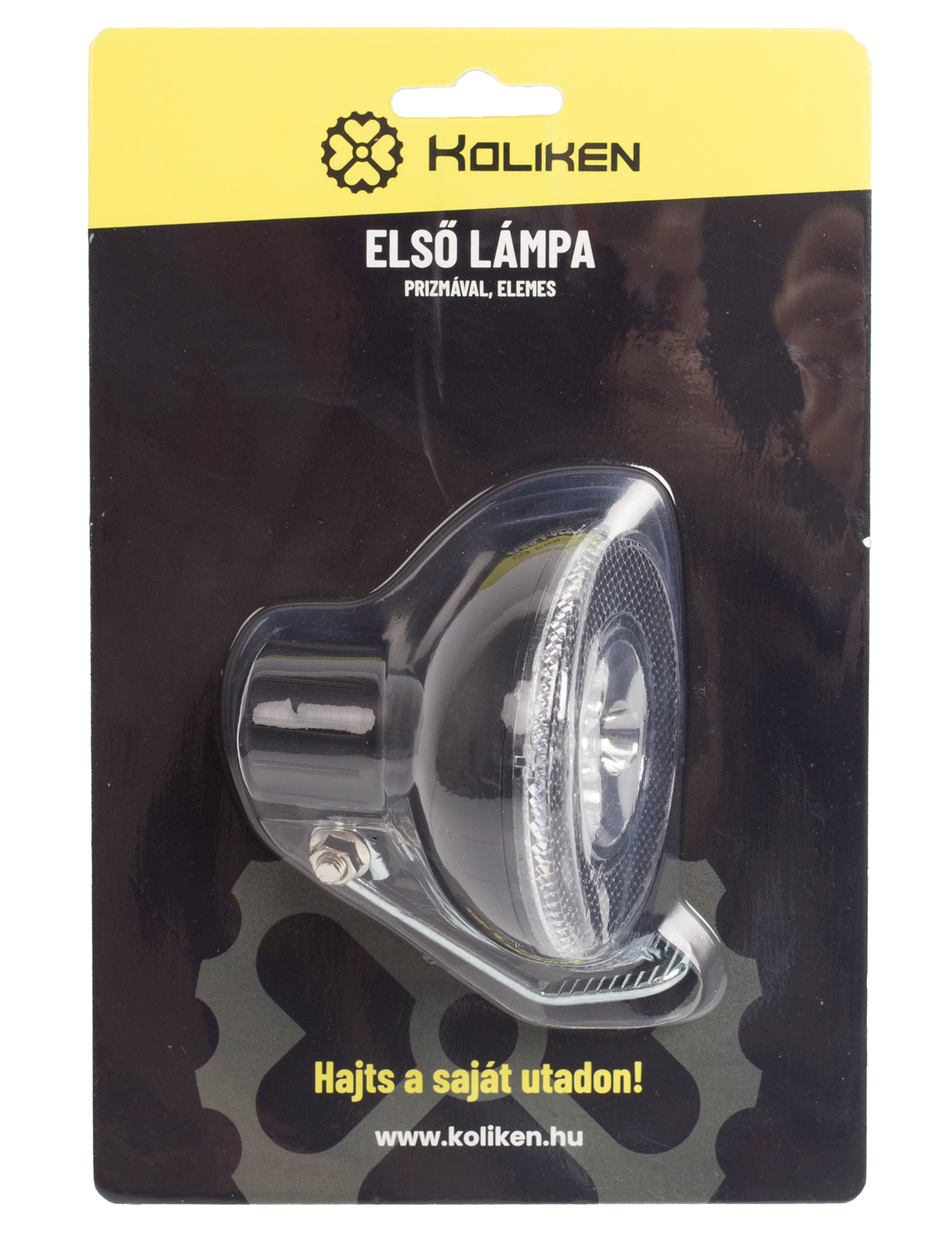 Első lámpa prizmával kerek