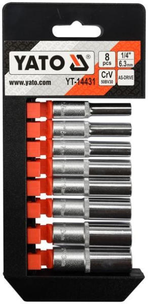 YATO Dugókulcs készlet 8 részes 1/4 col